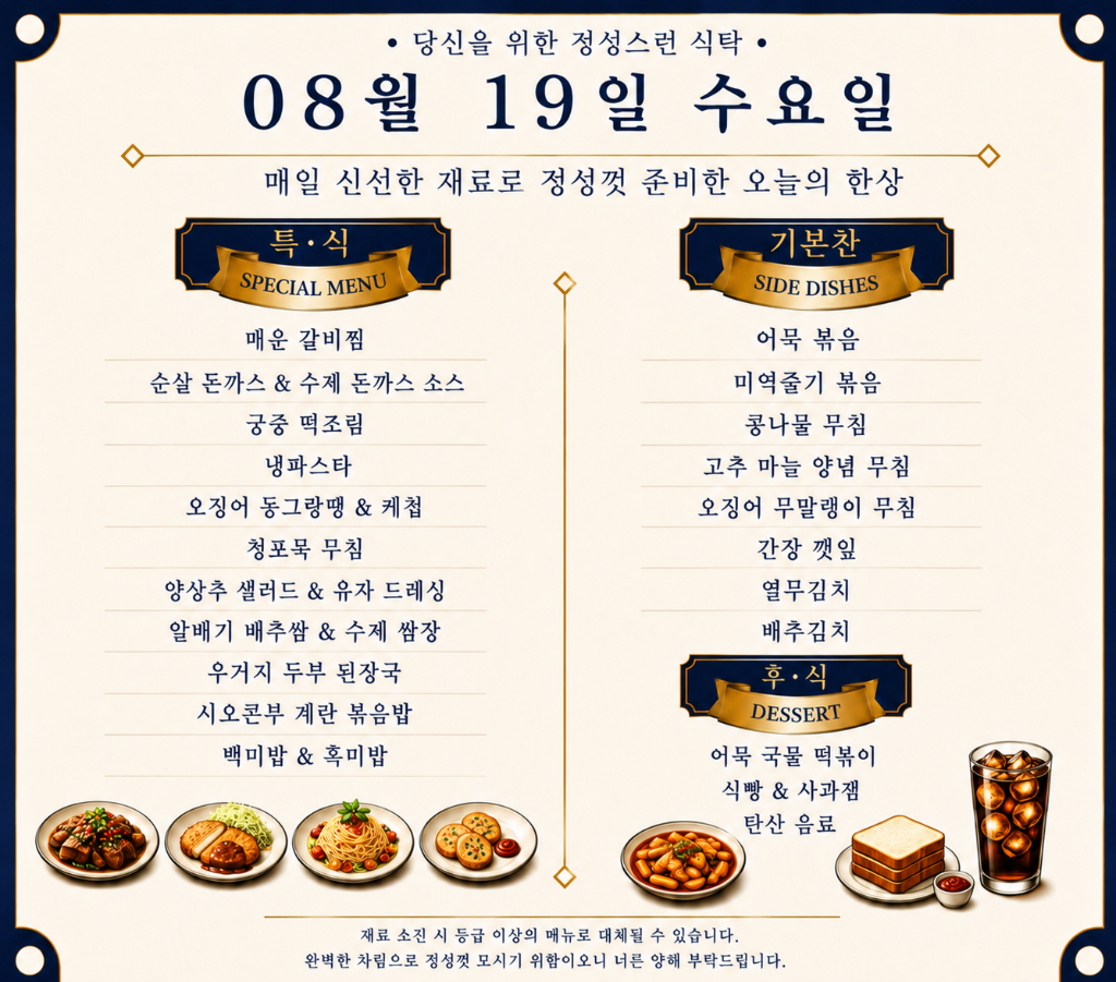 메뉴 사진